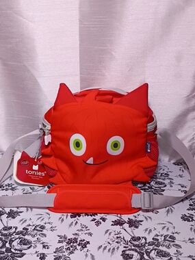 Tonies Red Monster Kids Character Bag — Playful Monster Design